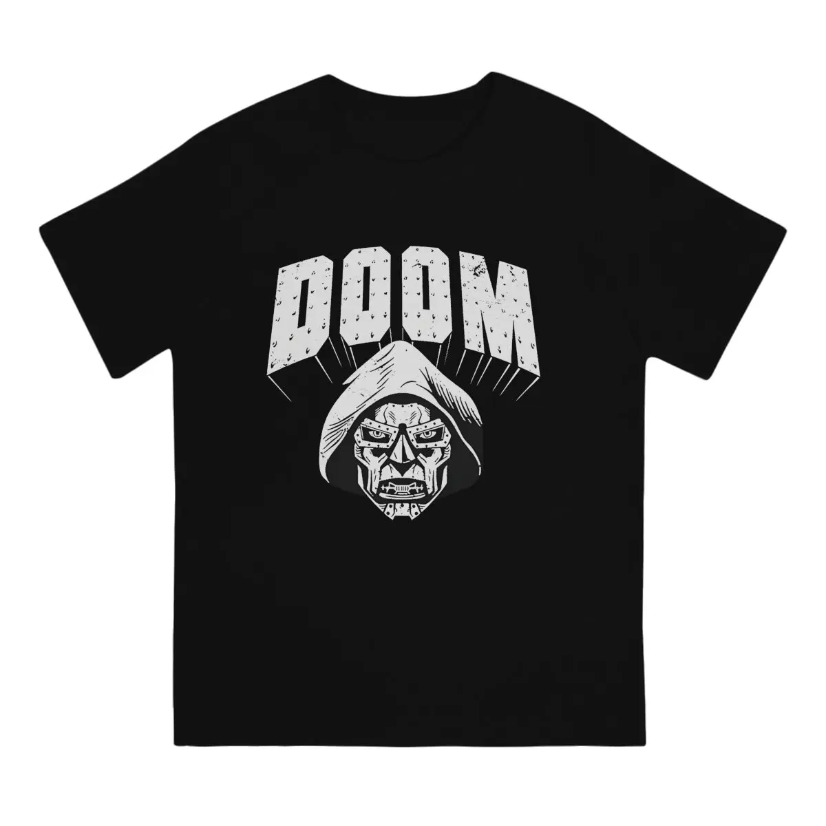 Men's T-Shirt DOOM Vintage 100% Cotton Tee Shirt Short Sleeve Marvel Doctor Doom T Shirt Round Neck Clothing Gift Idea