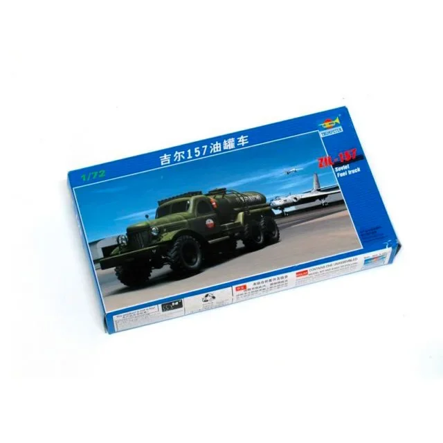 Trumpeter Assembled Vehicle Model Kit 01102 Soviet ZIL-157 Tanker Truck 1/72