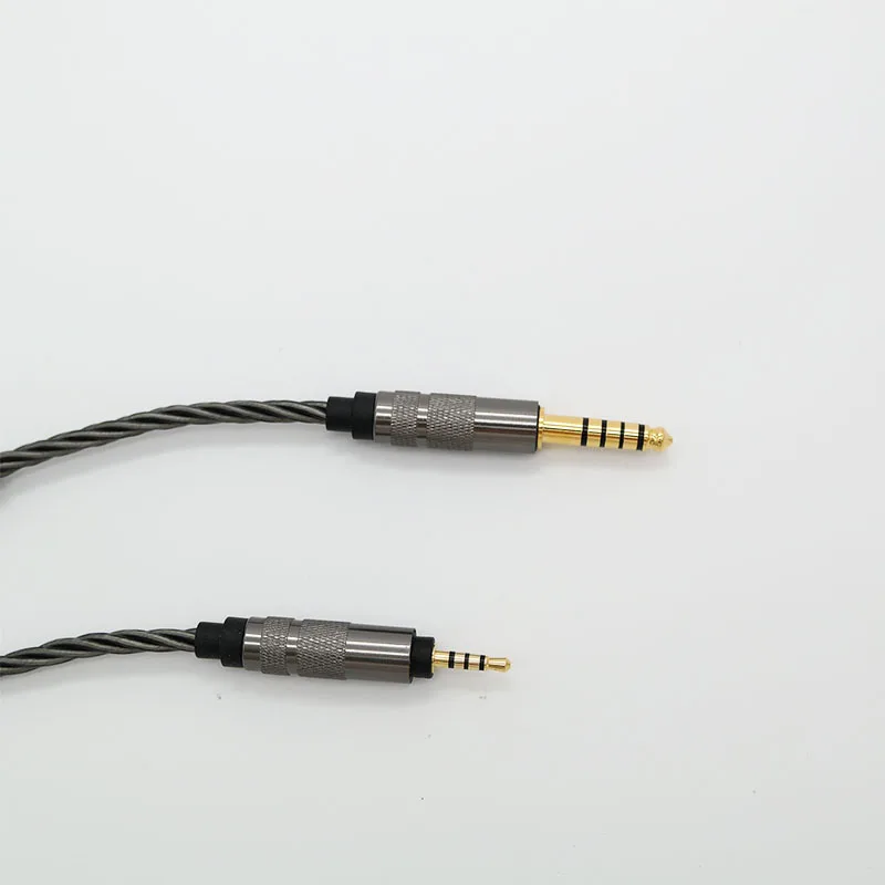 Przewód do konwersji balans 3.5mm do 4.4mm/2.5mm kabel audio 2.5mm do 3.5mm/2.5mm do 4.4mm kabel Adapter błyskawica/type-c do 3.5mm