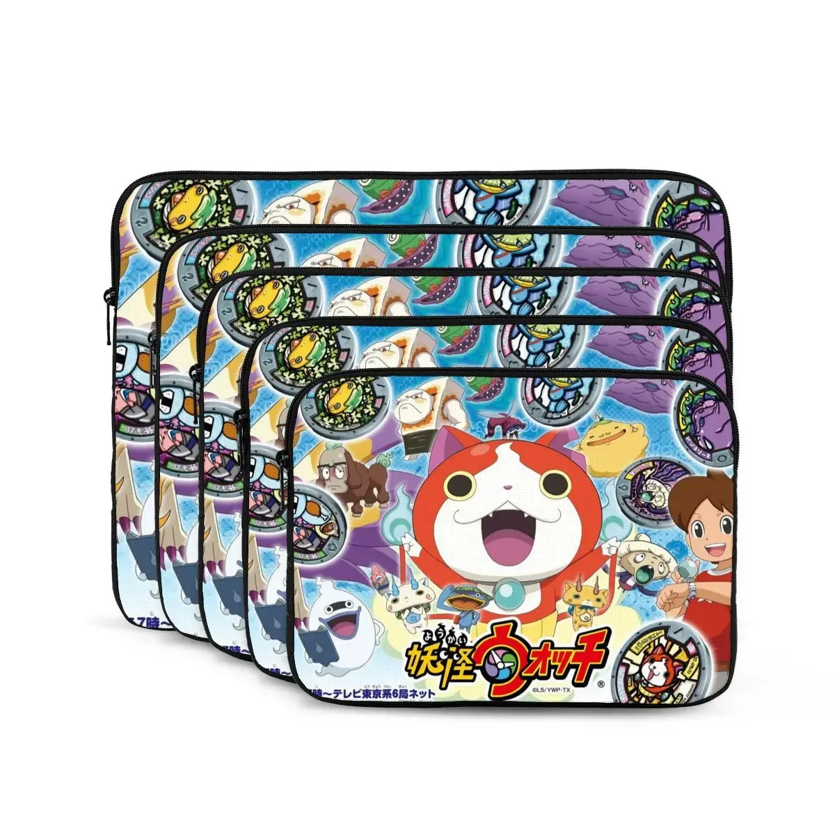 Yo Kai Watch Computer ipad Laptop Cover Case Laptop Sleeve Bag Portable Cover Fundas Pouch