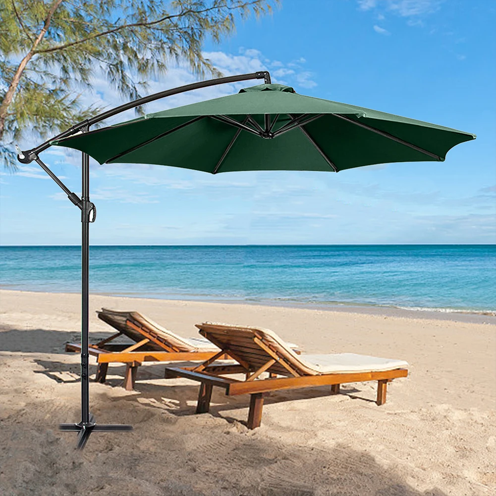 6 عظام مظلة استبدال المظلة مقاوم للماء 2 متر مظلة المظلة سطح UV حماية انفصال لحديقة الشاطئ في الهواء الطلق