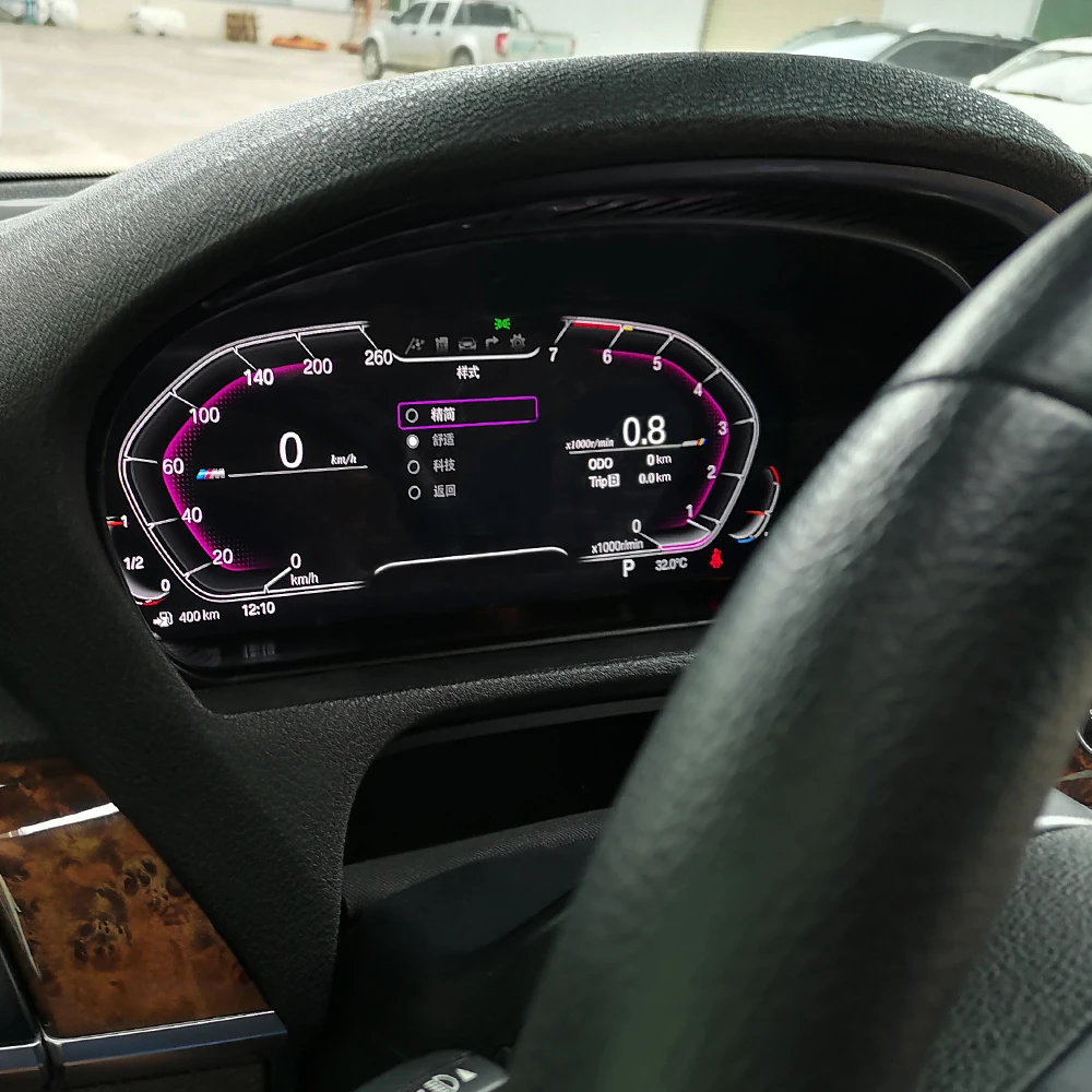 Krando12.3 ''автомобильный цифровой кластер для BMW X1 E84 2009-2014 Linux кабина ЖК-спидометр приборная панель виртуальный Фото №6