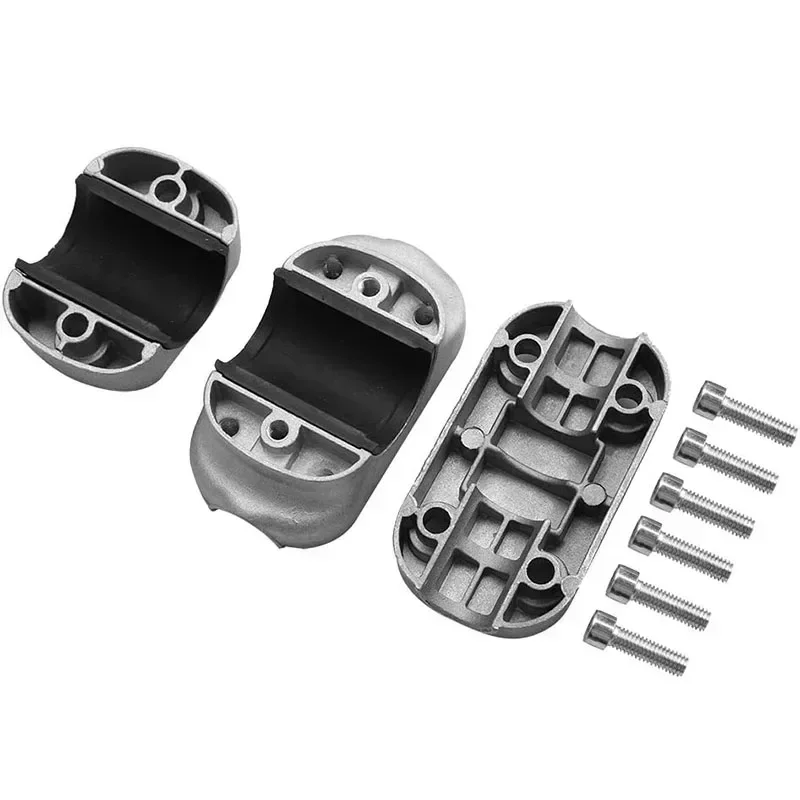 Pince de poignée de débroussailleuse universelle, partenaires en aluminium, outils de tondeuse à gazon, haute dureté, anti-érosion, tondeuse
