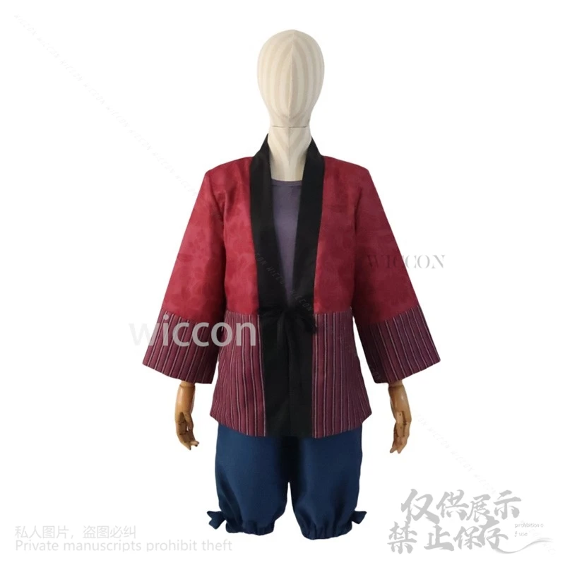 أنيمي توربو الجدة تأثيري اليابانية Dandadan كيمونو موحدة زي شعر مستعار كوس ثلاثية الأبعاد قناع قاعدة الطباعة لحفلة الهالوين حسب الطلب