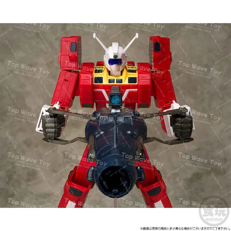 NUEVO STOCK BANDAI Genuino Densetsu Kyojin Ideon Ideon- Bandai Shokugan Candy Toy SMP Hatsudou Set Renovación Ver. Regalos Modelo de juguetes