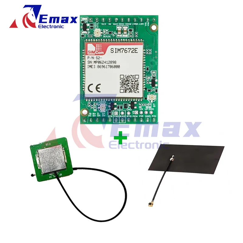 SIMCOM SIM7672E Core Board SIM7672E Development Board LTE CAT1+4G+GPS SIM7672E  with external GPS