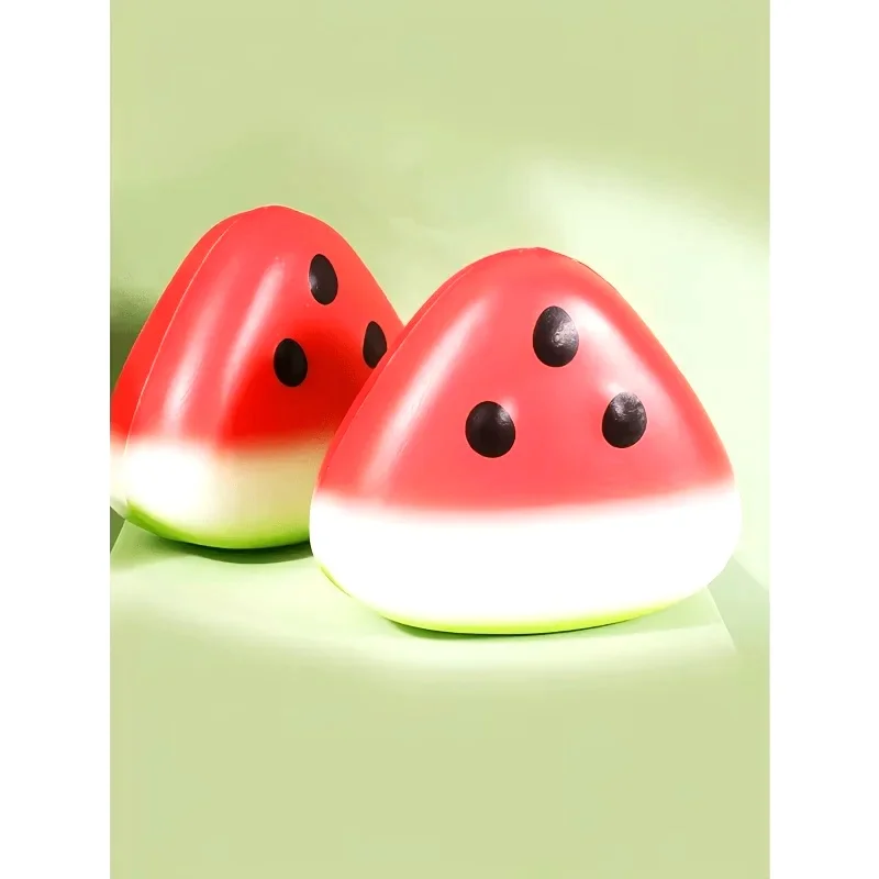 A super fun Christmas limited watermelon pinching music, fun decompression toys (1 piece) Birthday gifts are preferred, Christmas party gifts are preferred, birthday gifts are preferred