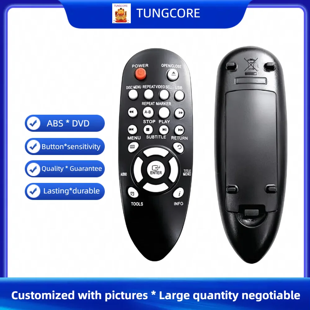 Mando a distancia para SAMSUNG, DVD-E360XU, DVD-E360K, DVD-E3120, DVD-E360ZA, HDD, reproductor de grabadora de DVD