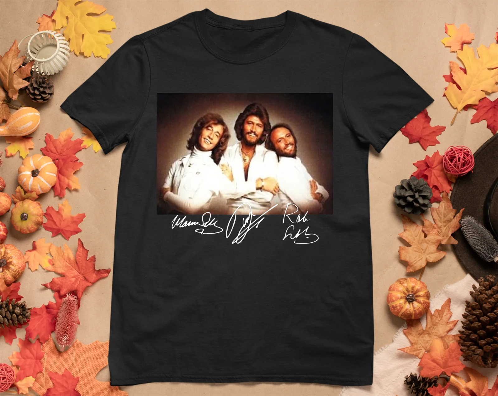 Bee Gees Christmas With The Bee Gees T Shirt Size S-4XL