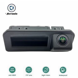 Bornwin HD 1080P AHD Waterproof Starlight Night Vision Rear View Camera For VW Bora Tayron Tharu Passat Cayenne Audi Q2 A5 Skoda