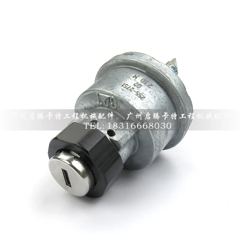 For Caterpillar cat E312 E313F E318 E320DGC E326 E336D2 ignition start switch 255-2751 keyhead