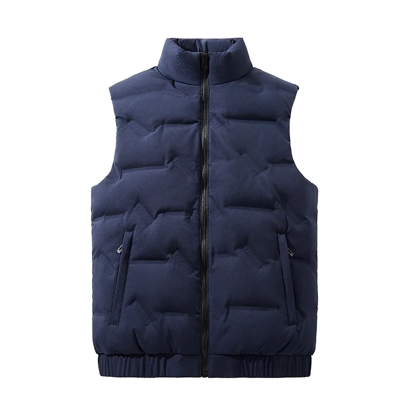 

Male Stand Collar Outerwear Lightweight Jacket Windproof Coat Autumn Winter Sleeveless Outdoor Men Fashion Casual Waistcoat Vest
