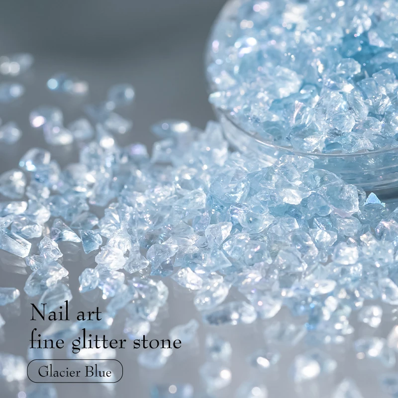 30 جرام ثلاثية الأبعاد الزجاج غير النظامية سحق حجر كريستال الحصى مسمار الفن السحر لتقوم بها بنفسك راتنجات الايبوكسي الديكور مانيكير حجر الراين اكسسوارات