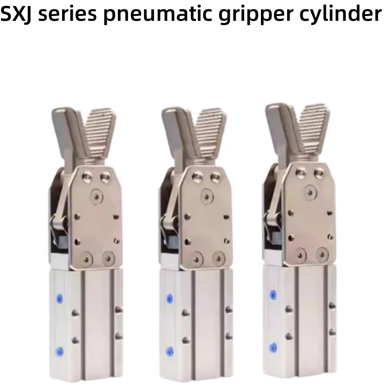 SXJ series pneumatic gripper cylinder SXJ16-15D SXJ16-15S SXJ16-15DL SXJ20-15D SXJ20-15S SXJ20-15DL mechanical fixture cylinder