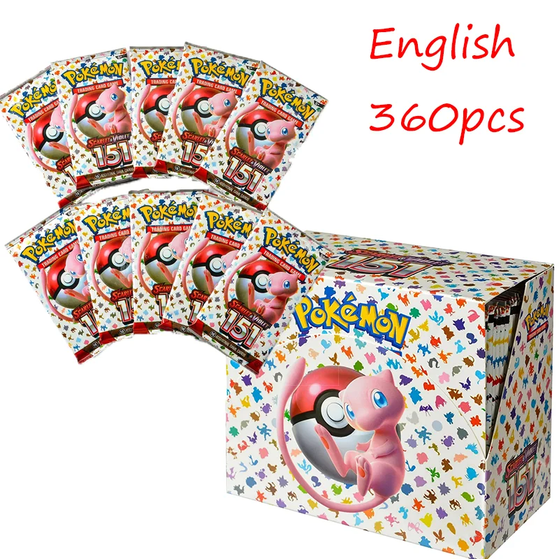 Pokemon Trading Card Booster Box Table Game Blind Pack Hobby Collection Rare Holo Cards For Hobby Fans Game Collectors