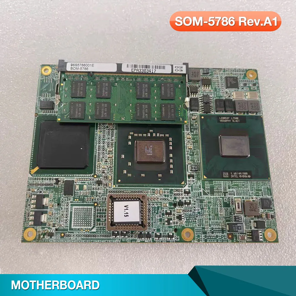 

For Advantech SOM-5786 Rev.A1 Industrial Control Motherboard Device Board