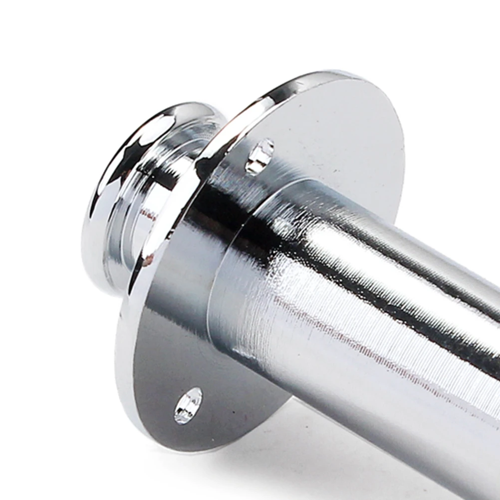 

Flush Mount Cylinder Endpin Jack 6.35mm Chrome Output Jack for Acoustic Electric Guitar Bass Instrument Repair Accessory