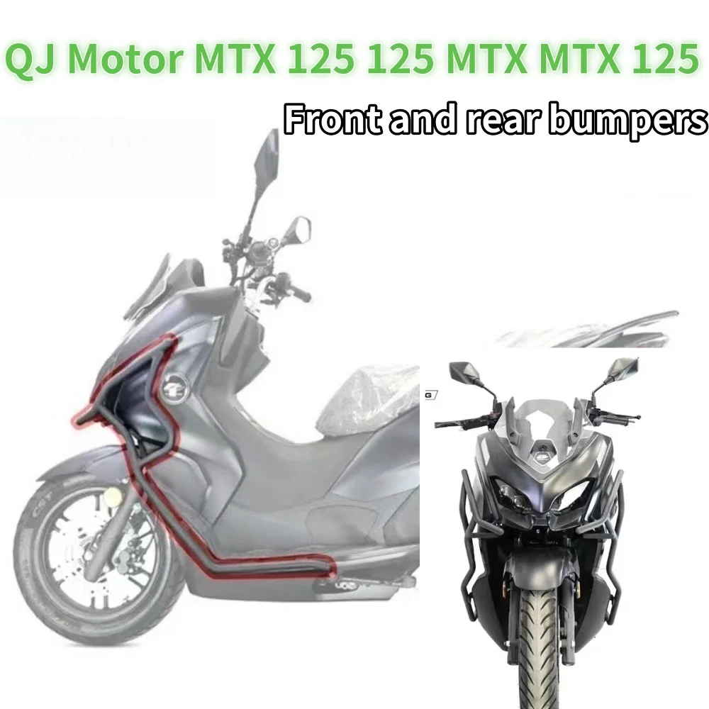 

For Qj Motor Mtx 125 125 Mtx Mtx 125 Motorcycle Bumper Modification Accessories Exhaust Bumper Protection Bar