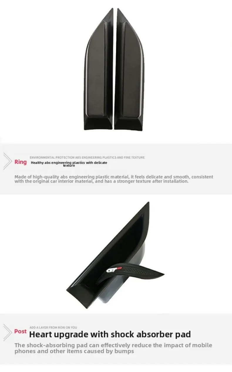 Für Peugeot 3008 GT 2017 2018 2019 2020 2021 ~ 2023 2024 2025 Tür Armlehne Lagerung Box Organizer Aufräumen tablett Innen Zubehör – Detail 6