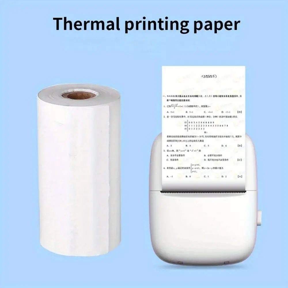

10Rolls 57x40 MM Thermal Paper Inkless Coreless Receipt Printing Paper Waterproof Printed Clearly Cash Registers Print Paper
