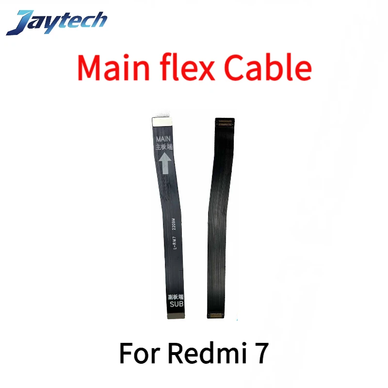 10 Buah Kabel Fleksibel Utama Mainboard untuk Redmi 5/5A 6/7/7A 9T/10/15C Pro Kabel Fleksibel Motherboard Papan Konektor Ribbon Suku Cadang