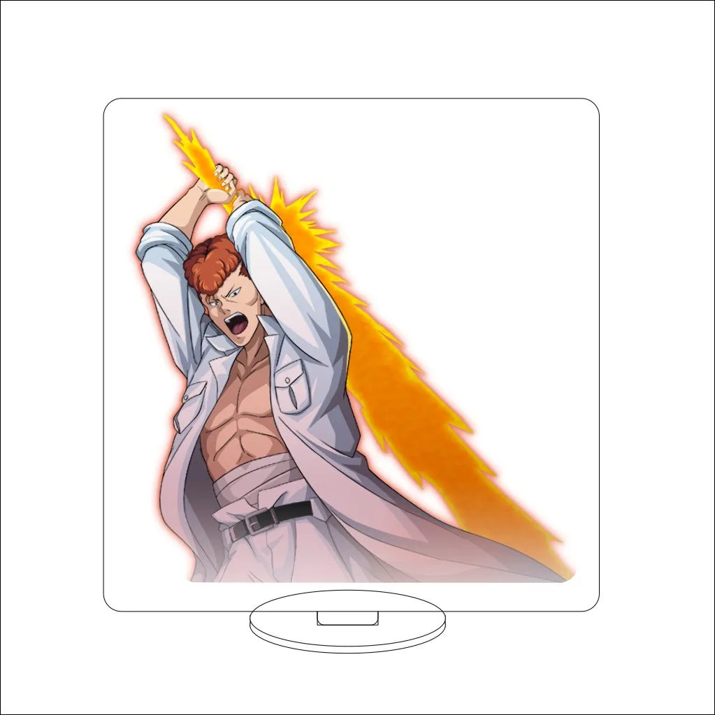 16 سنتيمتر أنيمي يويو هاكوشو تأثيري الاكريليك حامل الحلي يومي/ريزن/موكورو/كوابارا شيزورو الشكل حامل هدايا الهالوين