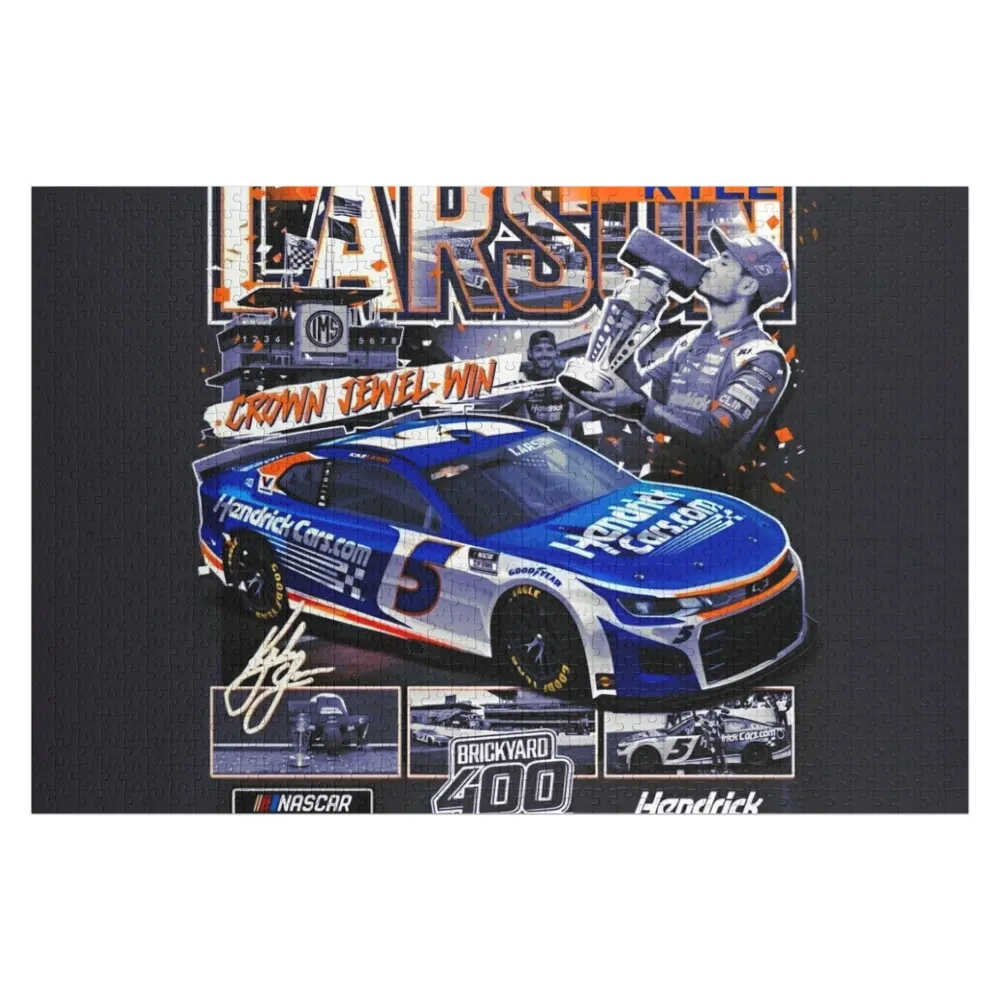 

Kyle larson Jigsaw Puzzle Wooden Compositions For Children With Personalized Photo Toddler Toys Puzzle