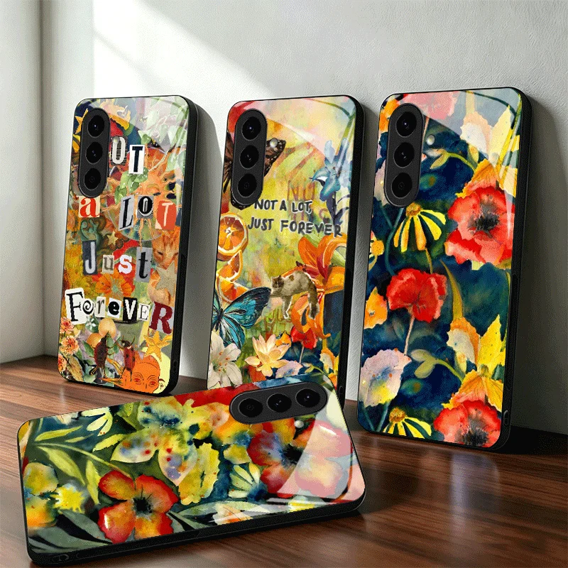 Adrianne Lenker Songs Album Art Glass Phone Case for Samsung A17 A16 A15 A14 A13 A57 A56 A55 A54 A53 A37 A36 A35 A34 A33 A27 A26