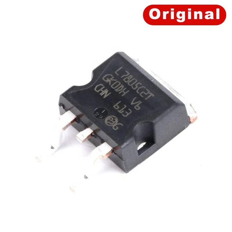 10pcs Original L7805C2T L7805CD2T  L7805CD2T-TR D2PAK 5.0V 1.0A Linear Voltage Regulators