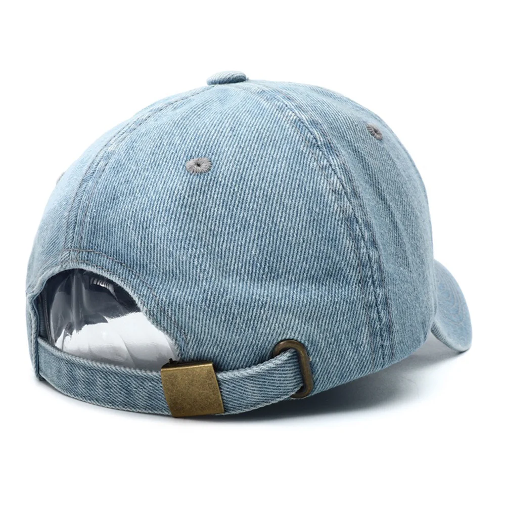 للجنسين خمر مدينة نيويورك التطريز غسلها الدنيم قبعة بيسبول قابل للتعديل Snapback قبعة الشمس حماية قبعات لا تغطي الرأس بالكامل للرجال والنساء