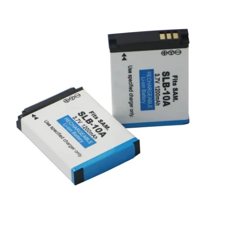 1Pc SLB-10A SLB 10A SLB10A Camera Battery for Samsung SL102 SL202 SL420 SL620 SL820 HZ10W HZ15W ES55 L100 L110 L200 L210 L310W