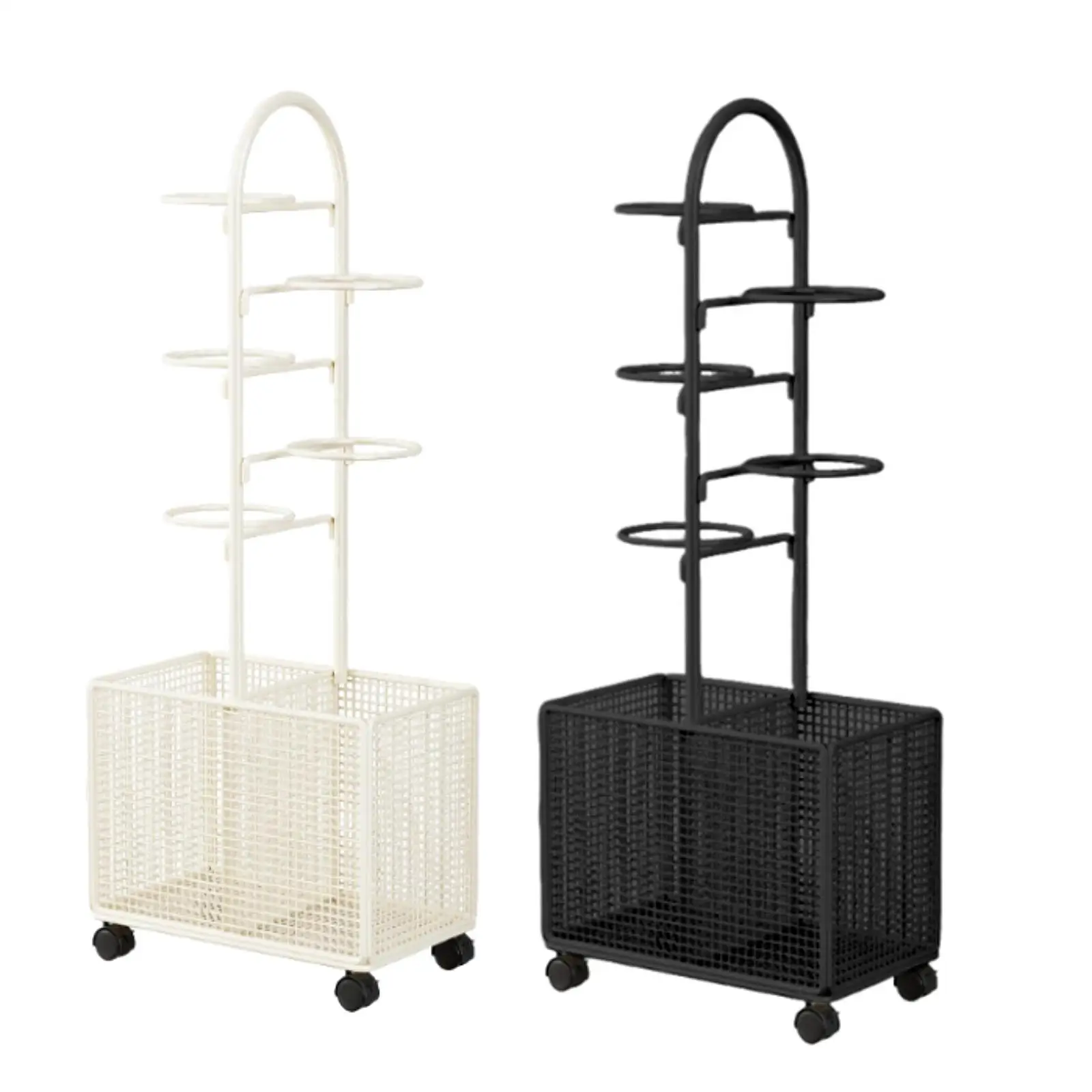 Indoor Basketball Storage Rack Space Saving Multifunctional Easy to Clean Football Holder for School Household Gym Kindergarten