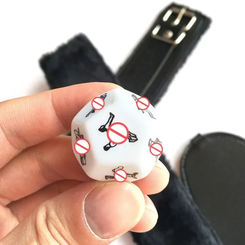 12-zijdige speeltjes voor koppels Grappige seksdobbelstenen Spel voor volwassenen Erotische liefde Sexy houding Voorspel Liefhebbers Humor Spel Speelgoed Romantisch feest