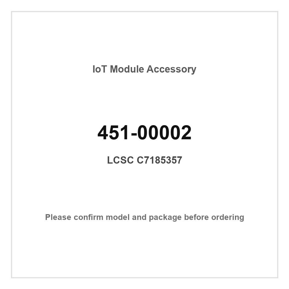 2pcs 451-00002 SMD 10x15mm OTA Mesh Bluetooth Wireless IoT Module