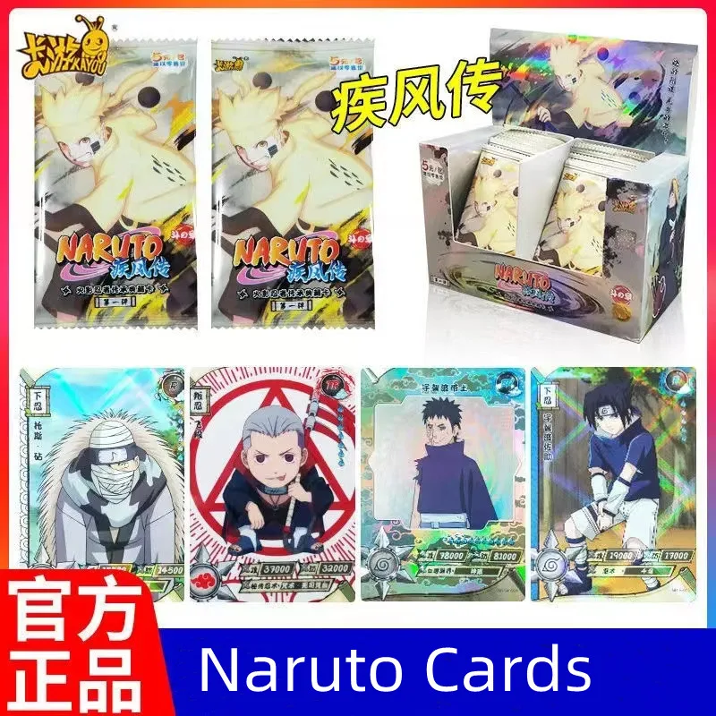 Genuine card tour Hokage card box TR transparent card hot stamping GR card anime collection card toy rare whole box