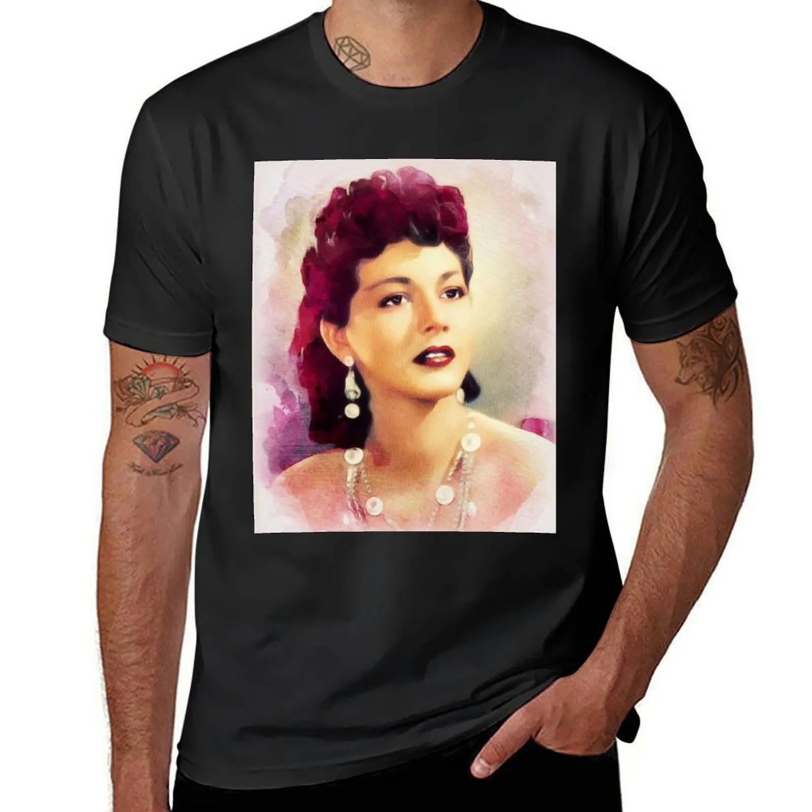 Maria Montez, Movie Legend T-Shirt vintage sublime boys whites oversizeds big and tall t shirts for men