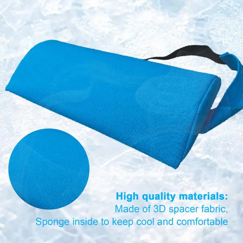 Ergonomic Neck Support Pillow Breathable Headrest For Recliner Chair Height-Adjustable Detachable Head Protector Pillow Cervical