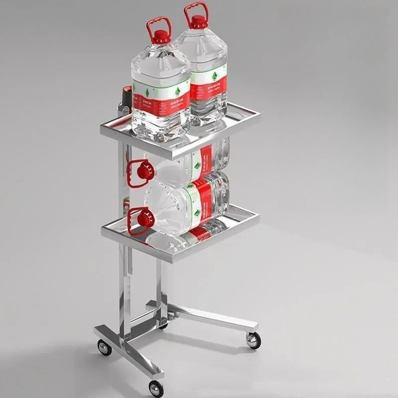 trolley barber shop bar cart stainless steel folding hair dyeing trolley barber shop perm dyeing barber shop trolley