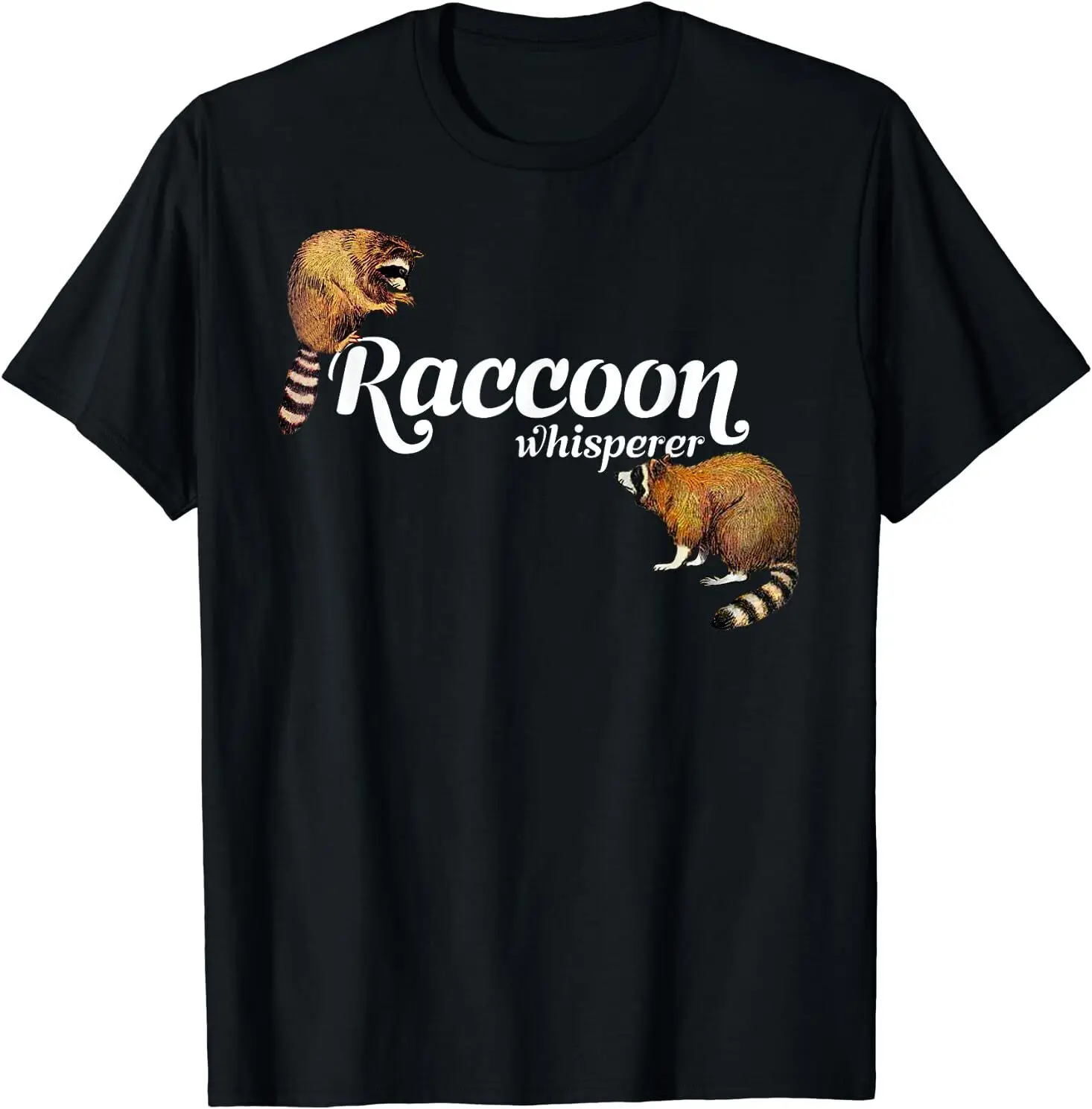 NEW LIMITED Cute Raccoon Lover Racoon Gift Idea Premium Tee T-Shirt S-3XL