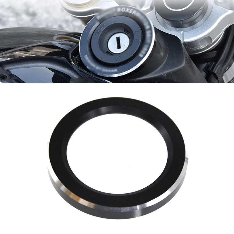 

Motorcycle Ignition Starter Lock Cover Key Ignition Surround Ring For BMW R NINET Scrambler Racer Pure Urban G R9T 2014-2022