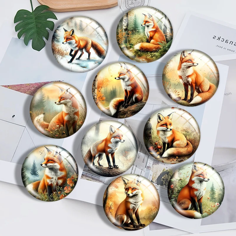Sunset on the Swamp 10pcs 12mm14mm/16mm/18mm/20mm/25mm Round Photo Glass Cabochon Demo Flat Back Making Findings Jewelry