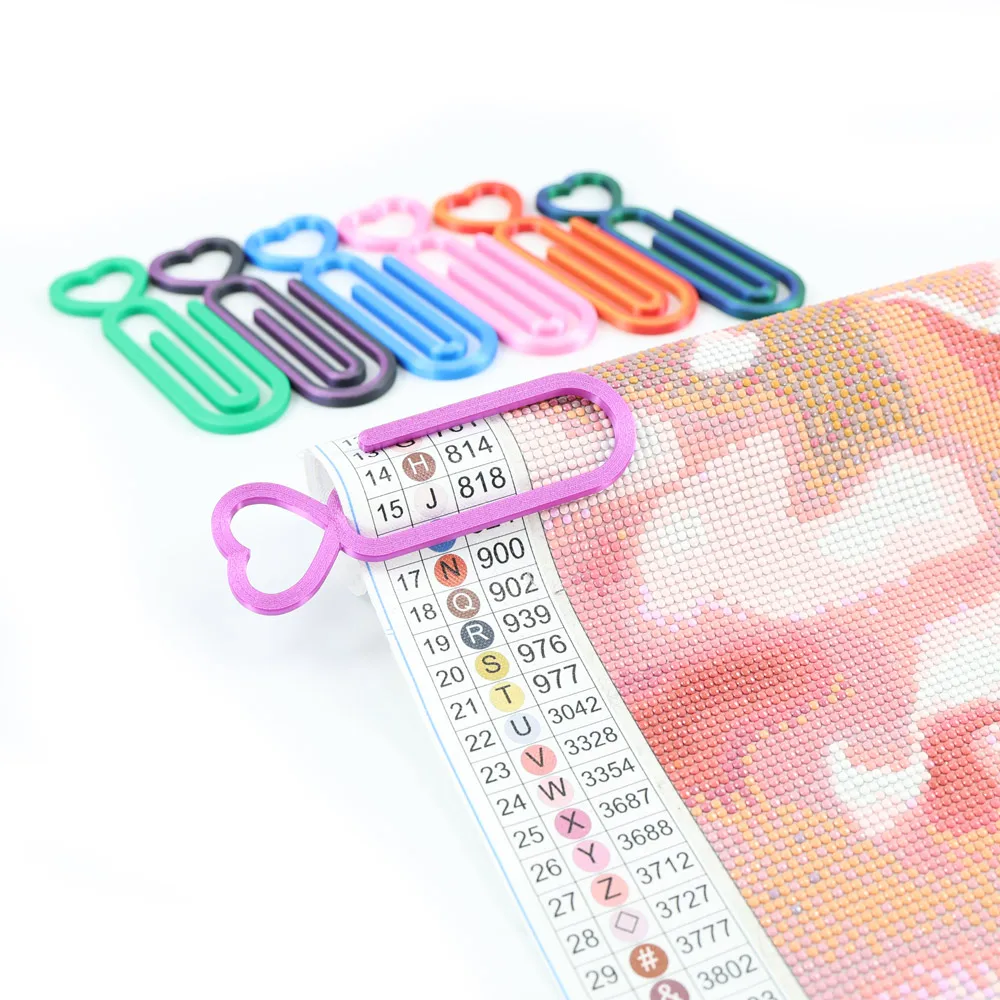 2Pcs Heart Diamond …