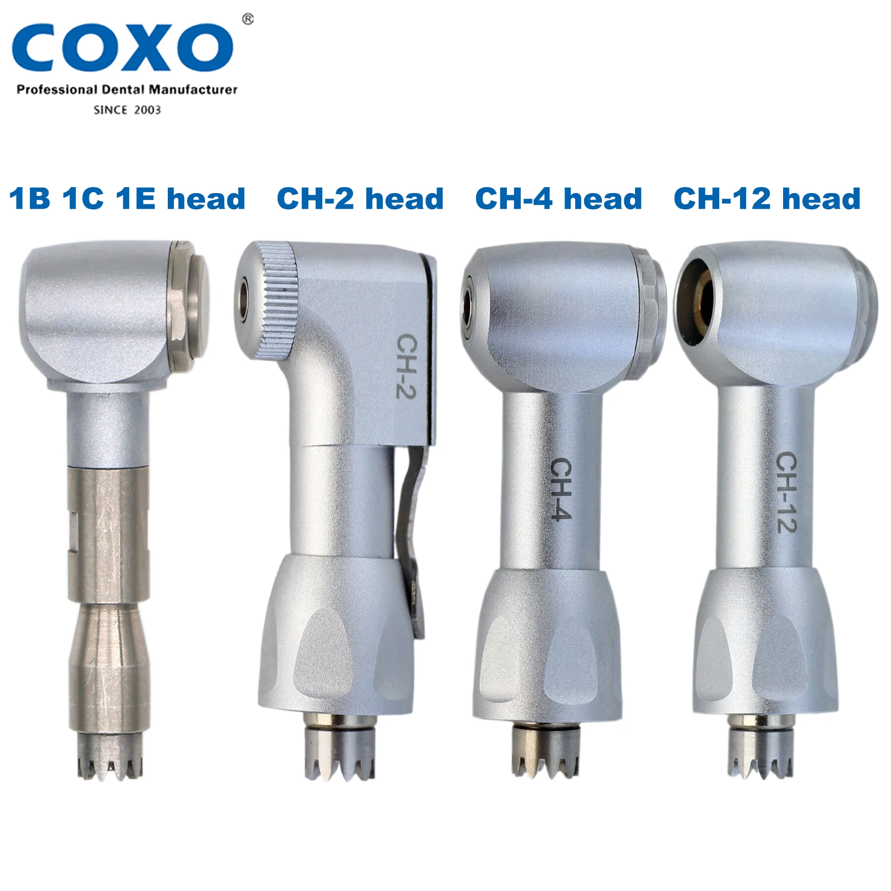 COXO Dental Contra Angle Handpiece Spare Head For Low Speed Handpiece Push Button/Latch Fit NSK Endo Reciprocating Handpiece