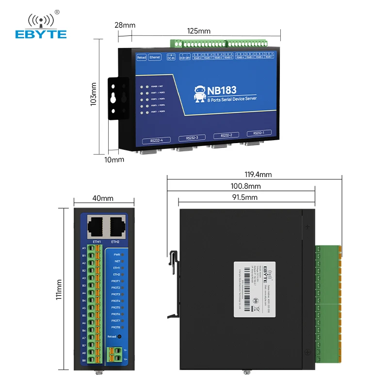 servidor-serial-de-8-canales-rs485-232-422-a-rj45-ebyte-nb183-v2-serie-mejorada-modbus-rtu-a-tcp-con-watchdog-integrado-mqtt-http-iot
