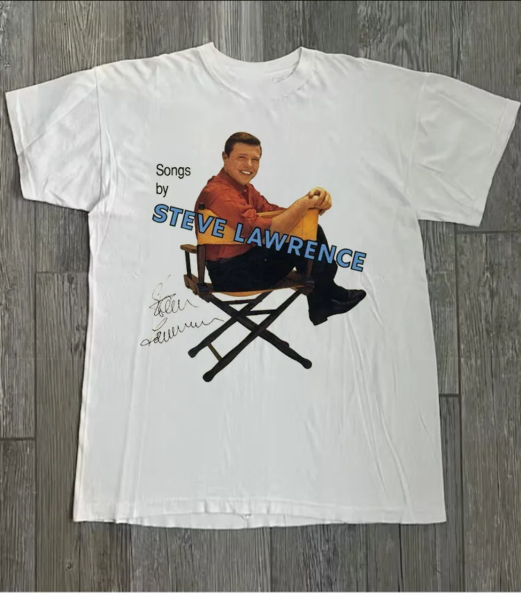 Steve Lawrence Songs By Signature Cotton Unisex T-Shirt All Size S-5XL