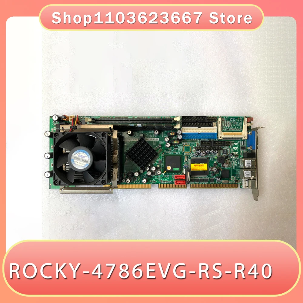 

1 Dual-Network Industrial Control Board ROCKY-4786EVG-RS-R40 VER:4.0
