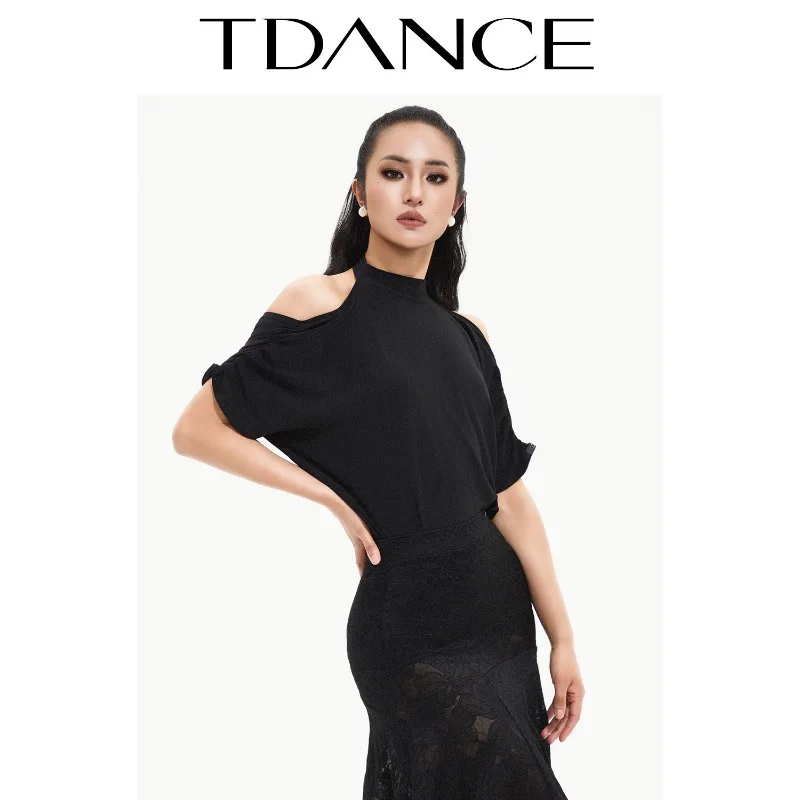 فستان ممارسة حديث للنساء البالغات مخصص برقبة معلقة وكتف متسرب بذلة متعددة الاستخدامات ومثيرة للفصول الدراسية GL-79 #4