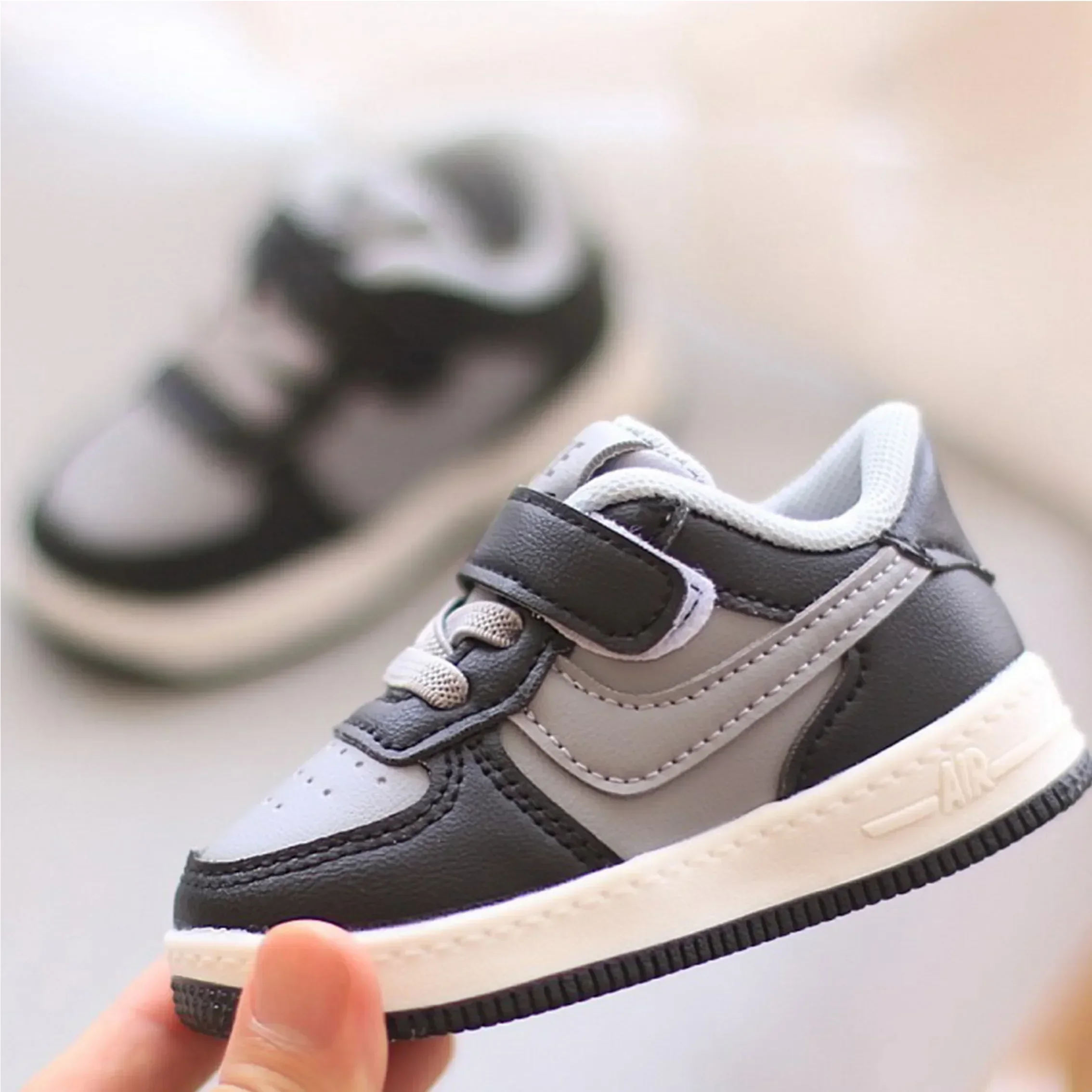 Kids Shoes For Running Shoes Autumn Winter Outdoor Sneaker Anti-Slip Children Soft Bottom Baby Toddler Sport Shoes