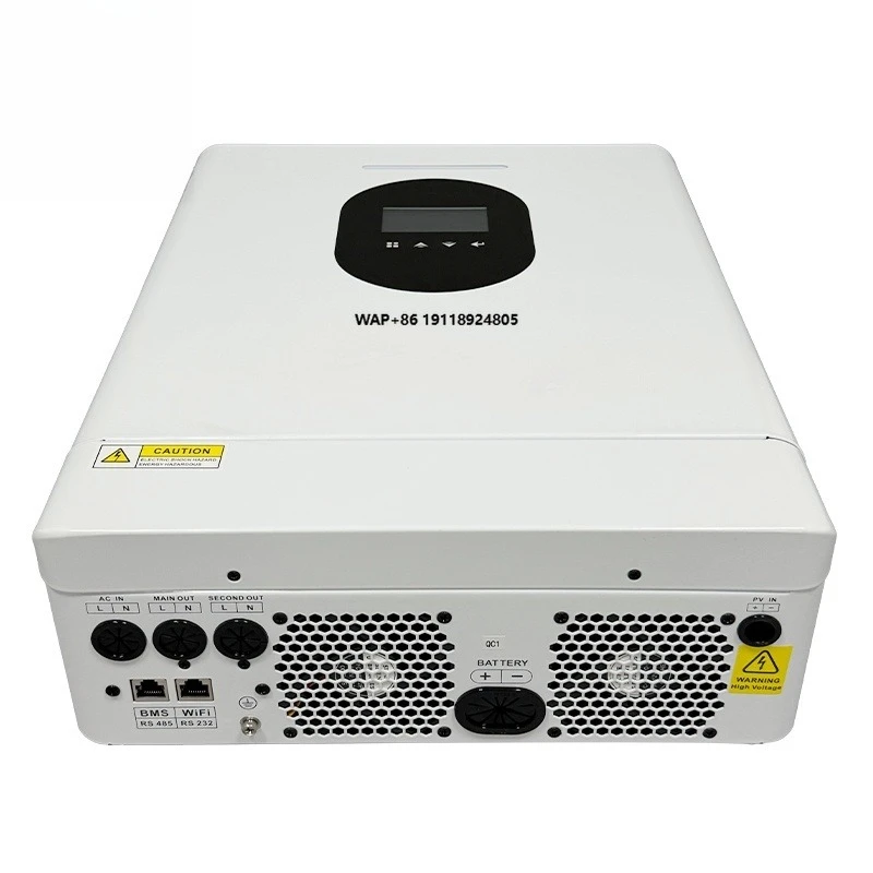 

6KW Hybrid Solar Inverters Single Phase Three Phase Grid Connected with Lithium Ion Battery Home Energy Storage