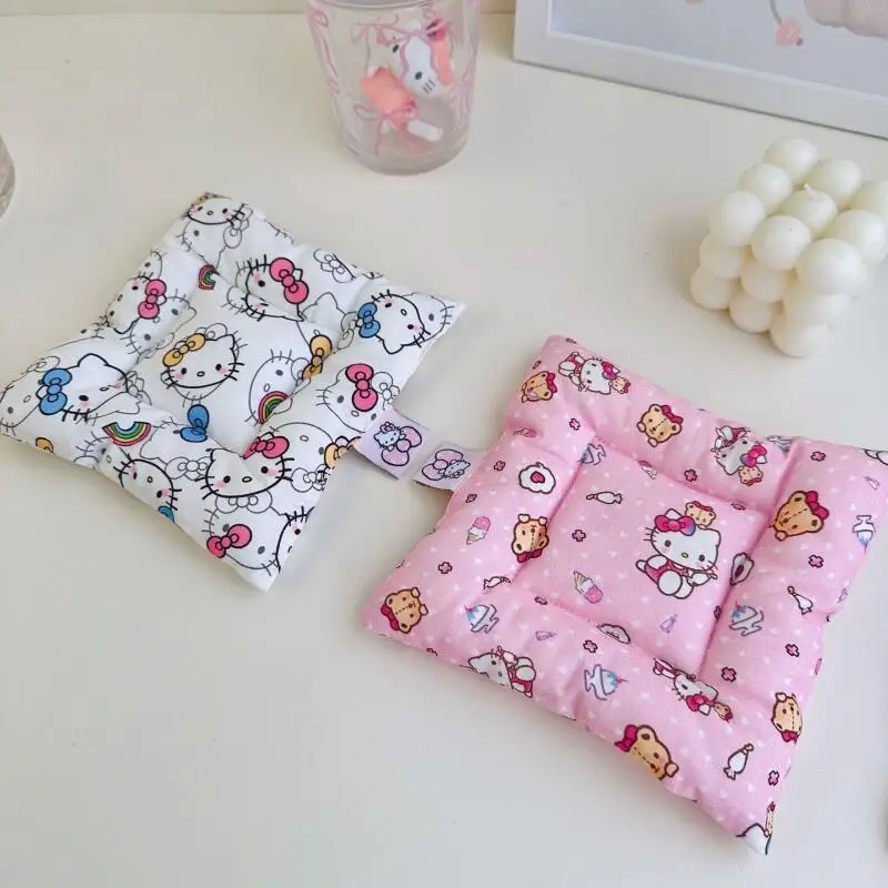

Sanrio Hello Kitty Coaster New Product Hit Product Kawaii Cartoon Portable Travel At Home Kitchen Living Room Campus Student